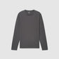 Men's Minimalist Crew Neck Long Sleeve Shirt