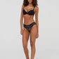 Women's Rhinestone & Heart Detail Lace Push-Up Bra