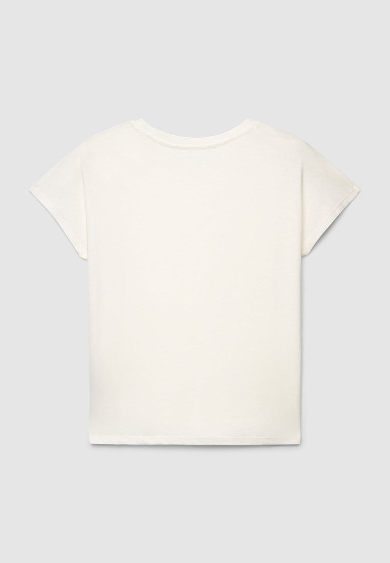 Women's Kimono-style Round Neck T-shirt