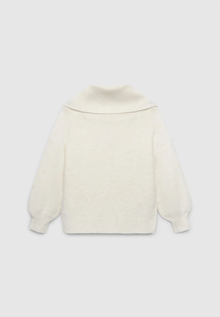 Women's Plain wide-neck top