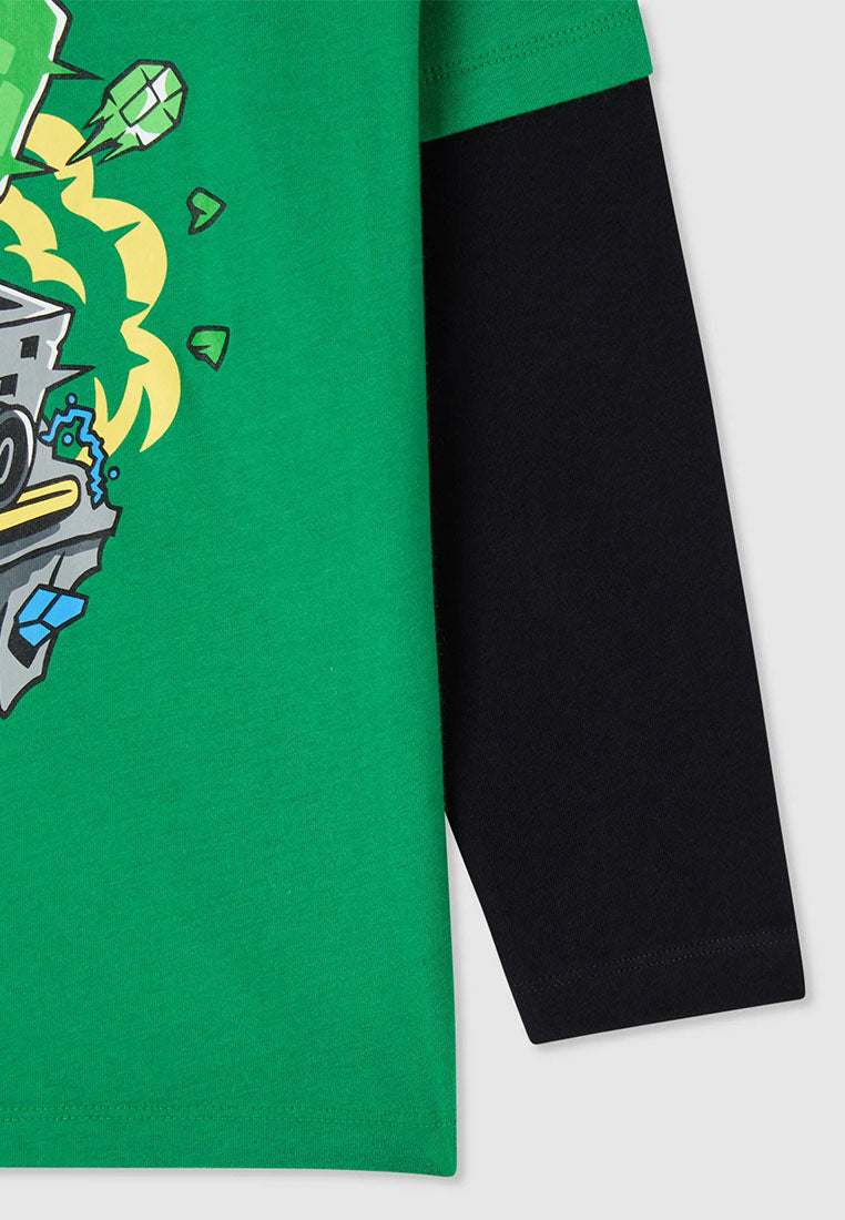 Long-sleeve T-shirt with Minecraft® print for Boys