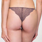 Women's Lace Rhinestone Strap Thong Panties