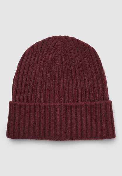 Women's Solid colour ribbed cap