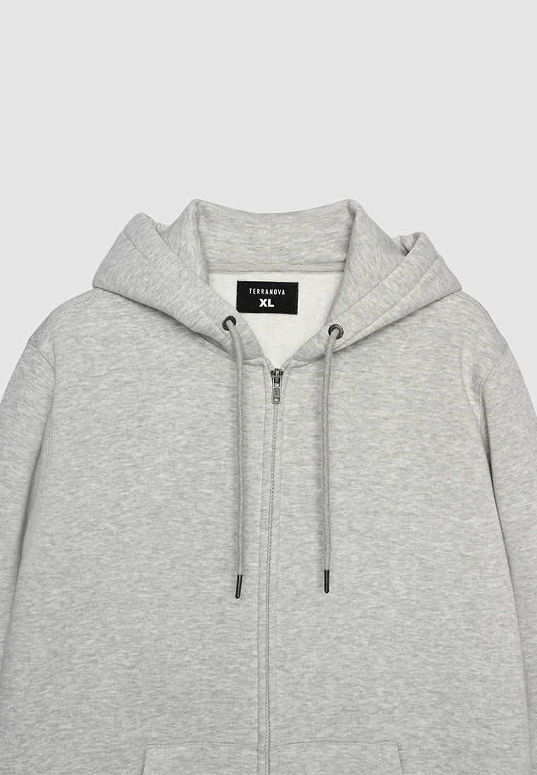 Men's Drawstring Jacket with Pockets