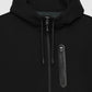 Men's sweatshirt with zip and hood