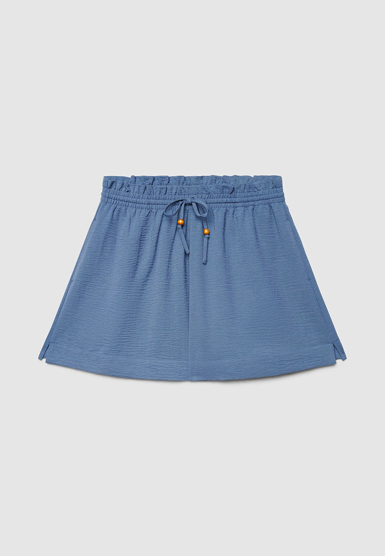 Women's Drawstring A-Line Mini Short