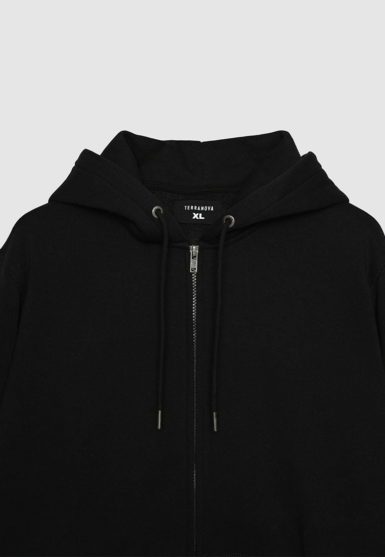 Men's Drawstring Jacket with Pockets