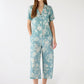 Women’s Cropped Floral Print Trousers