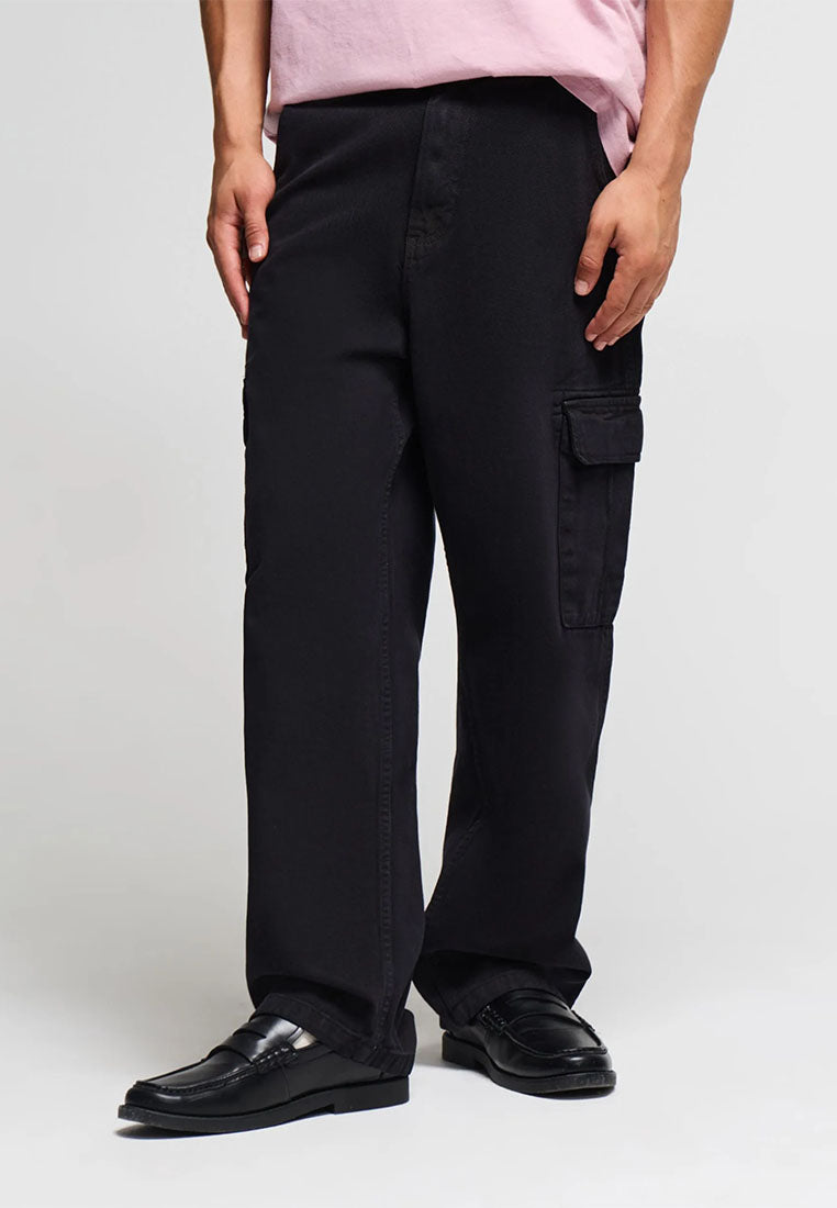 Taerranova Men's baggy cargo trousers
