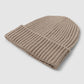 Women's Solid colour ribbed cap