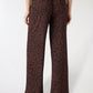 Women’s Zebra Print Wide-Leg Trousers
