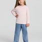 Kids Girls Long-sleeved T-shirt