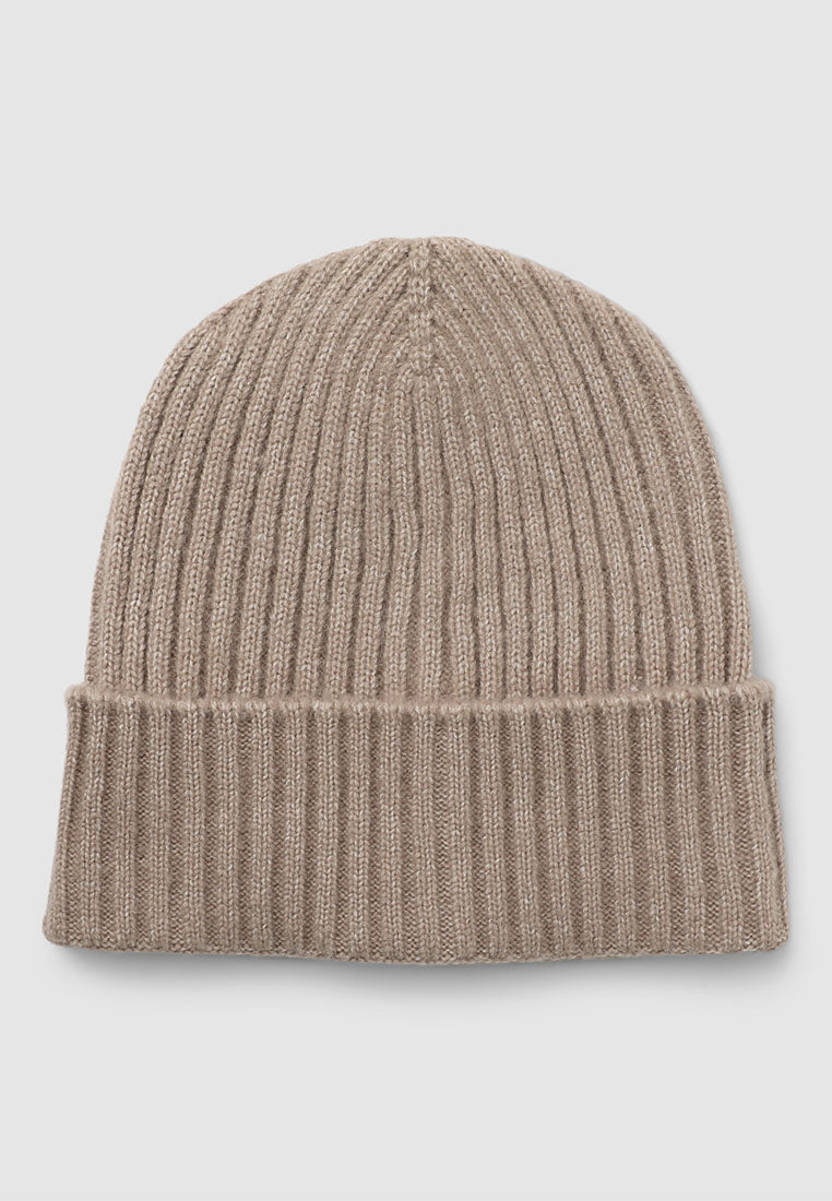 Women's Solid colour ribbed cap