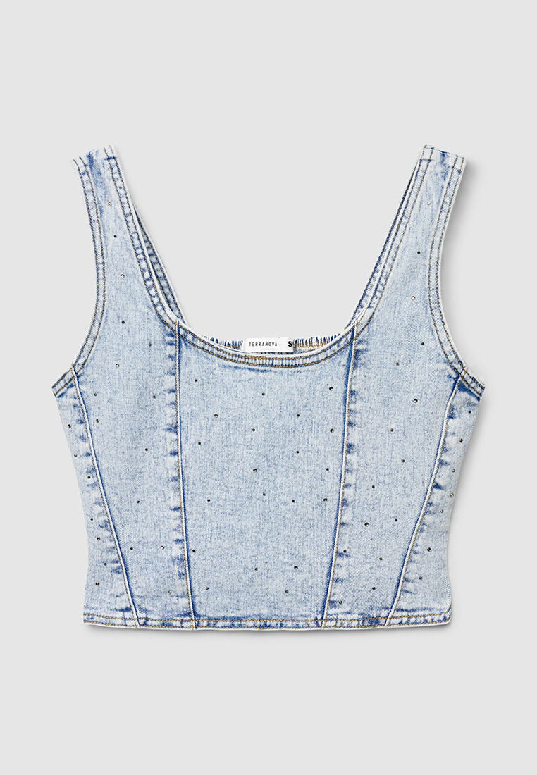 Women's Denim Tank Top