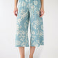 Women’s Cropped Floral Print Trousers