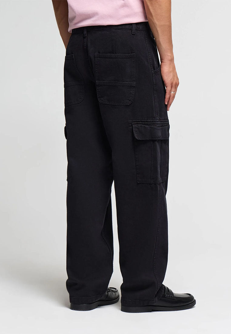 Taerranova Men's baggy cargo trousers