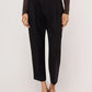 Women's Chino trousers with pleats and belt