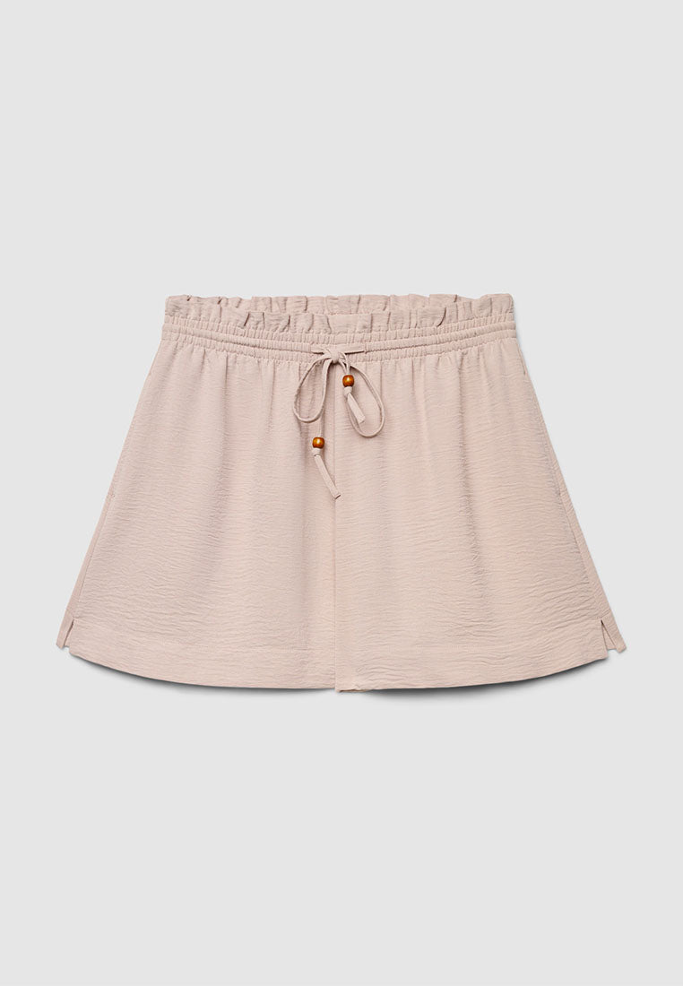 Women's Drawstring A-Line Mini Short