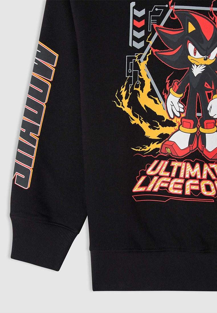Hooded sweatshirt with Sonic® print for Boys