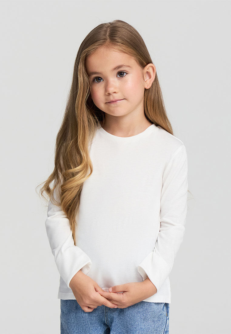 Kids Girls Long-sleeved T-shirt