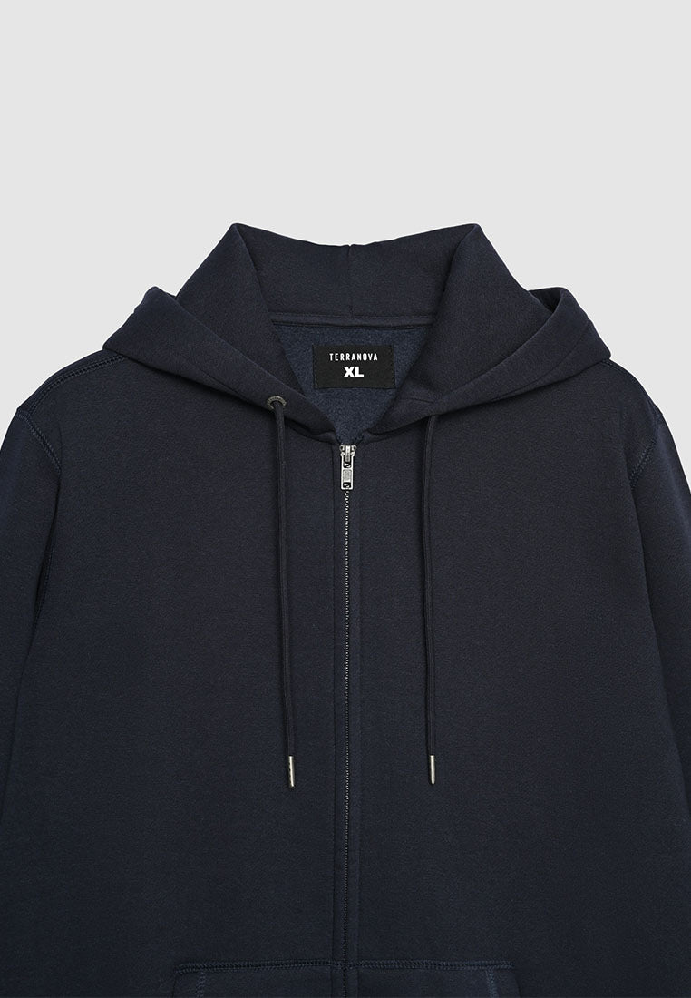 Men's Drawstring Jacket with Pockets
