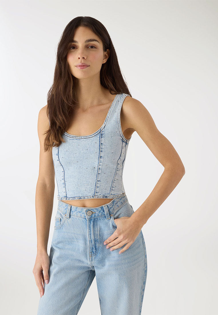 Women's Denim Tank Top