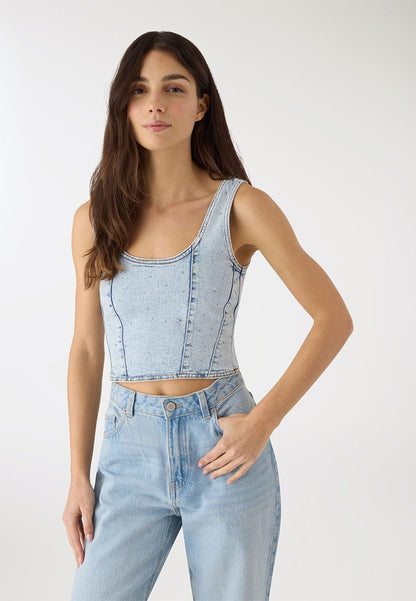 Women's Denim Tank Top