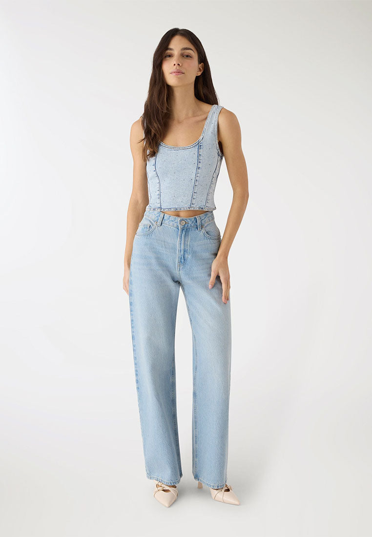 Women's Denim Tank Top