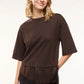 Women's Asymmetric Lace-Trim Layered Top