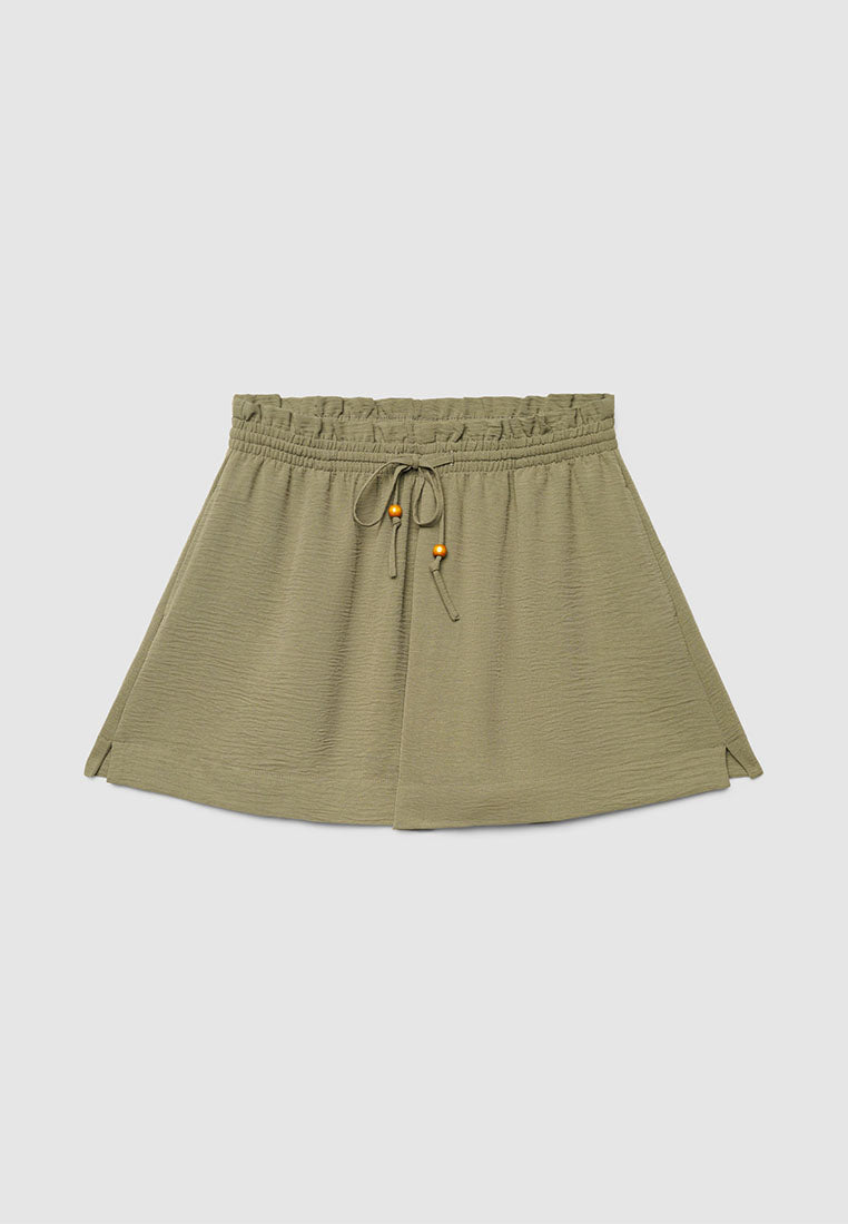 Women's Drawstring A-Line Mini Short
