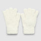 Women's Soft five-finger gloves in solid colour