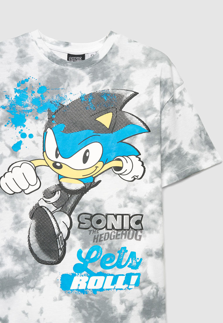 Sonic the Hedgehog "Lets Roll" Shirt for Boys