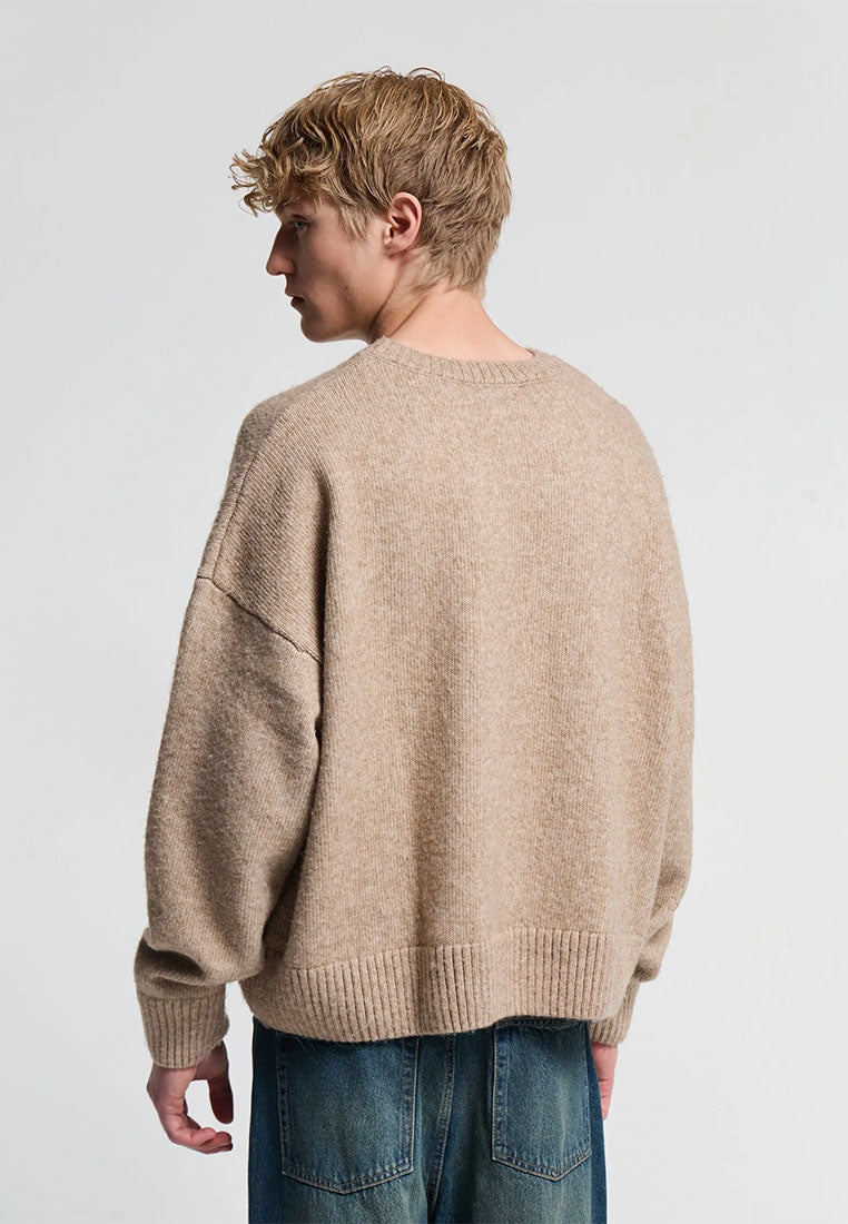Men's Plain-coloured boxy top