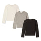 Kids Girls Long-sleeved T-shirt