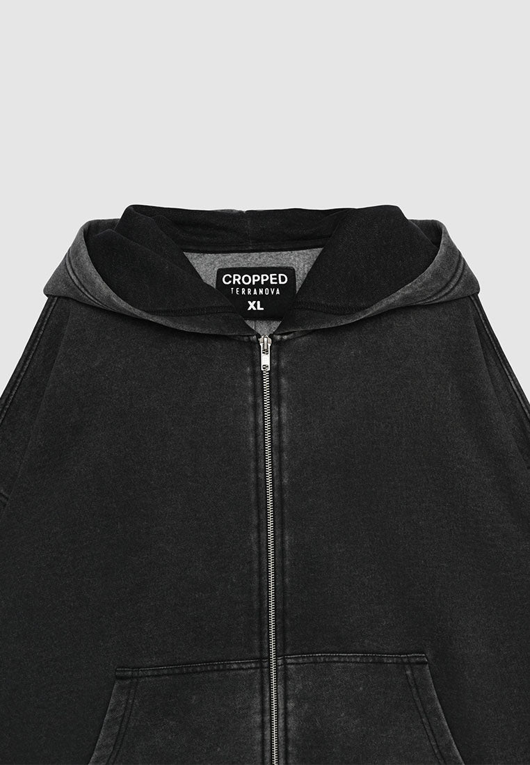 Men's Drop Shoulder Hooded Sweatshirt