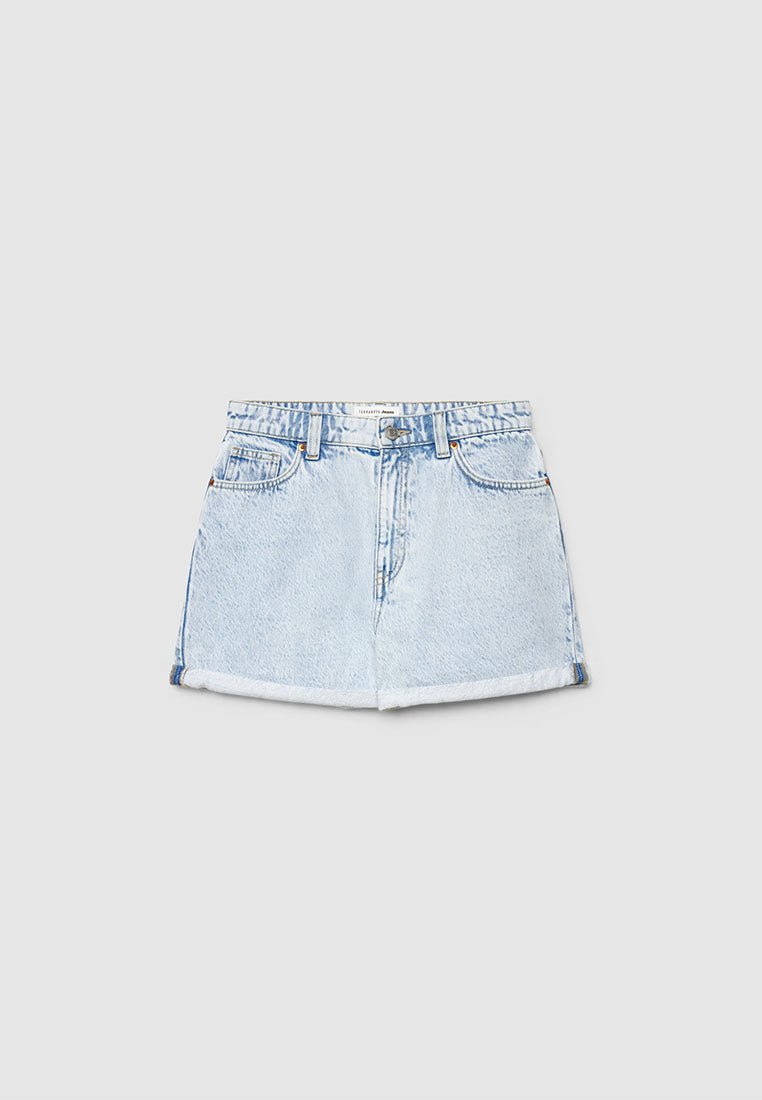 Women's Mom Fit Jeans Shorts