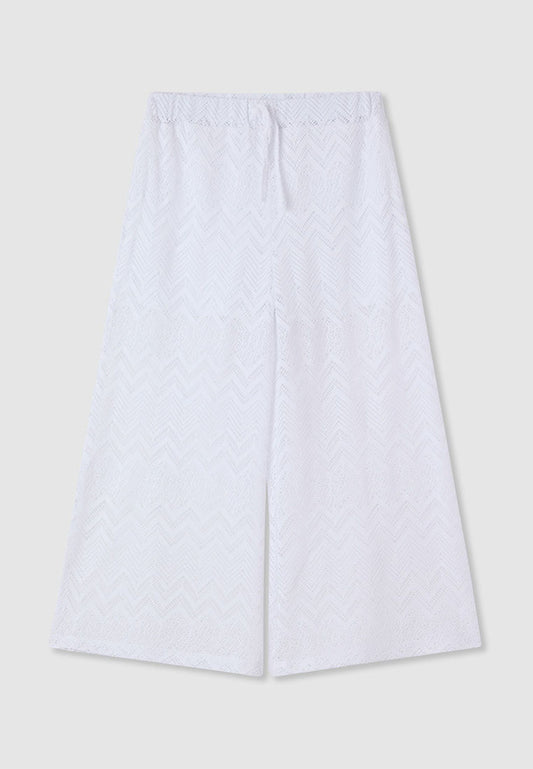 Girls Culotte-Style Long Trousers