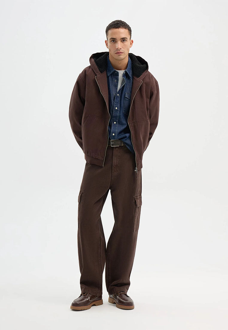 Taerranova Men's baggy cargo trousers