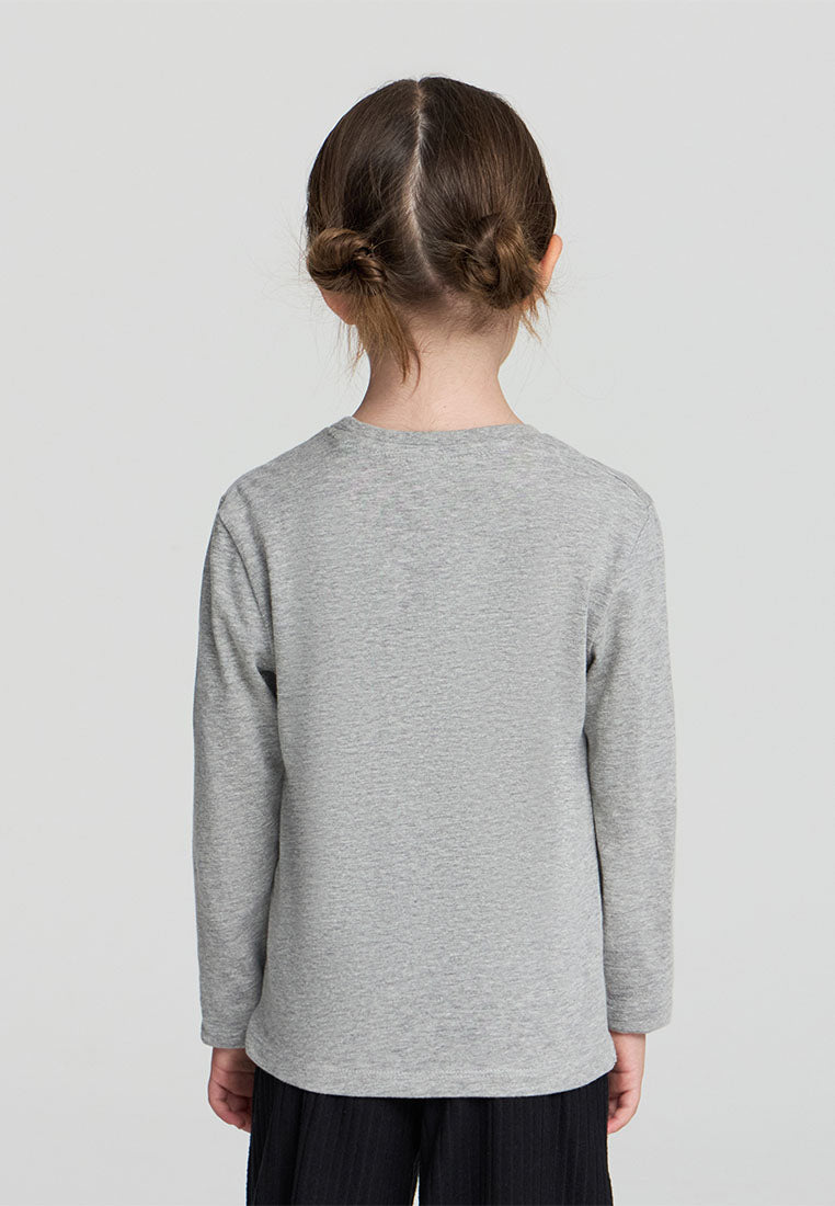 Kids Girls Long-sleeved T-shirt