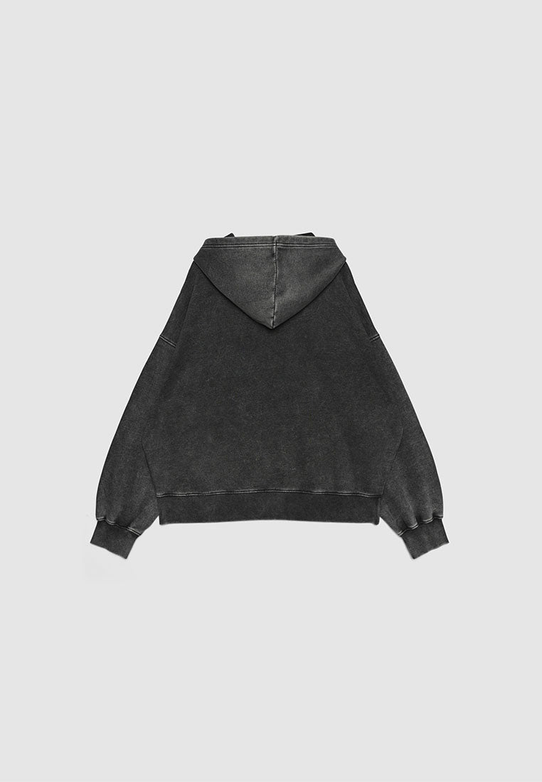 Men's Drop Shoulder Hooded Sweatshirt