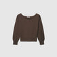 Women's Asymmetric Off Shoulder Sweater