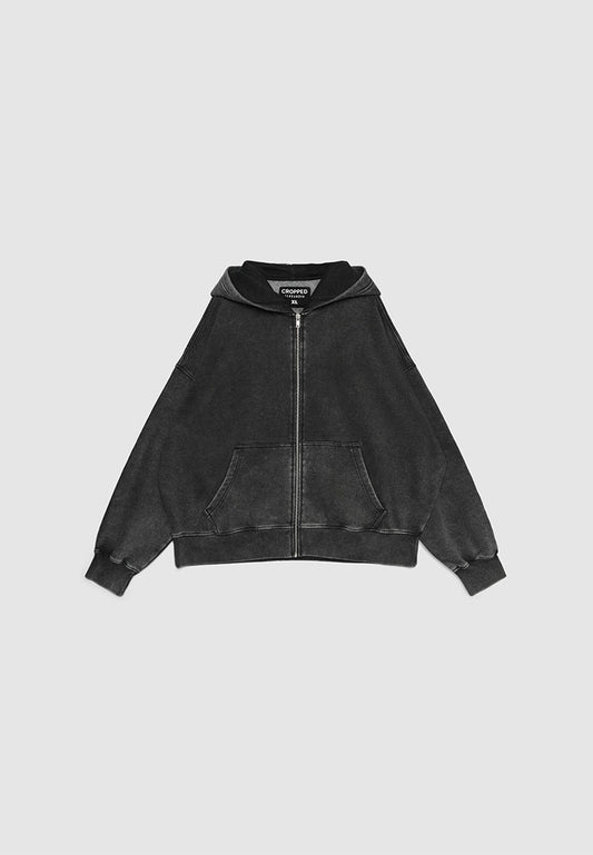 Men's Drop Shoulder Hooded Sweatshirt
