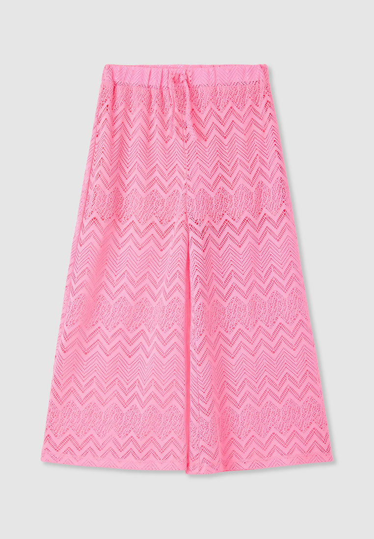 Girls Culotte-Style Long Trousers