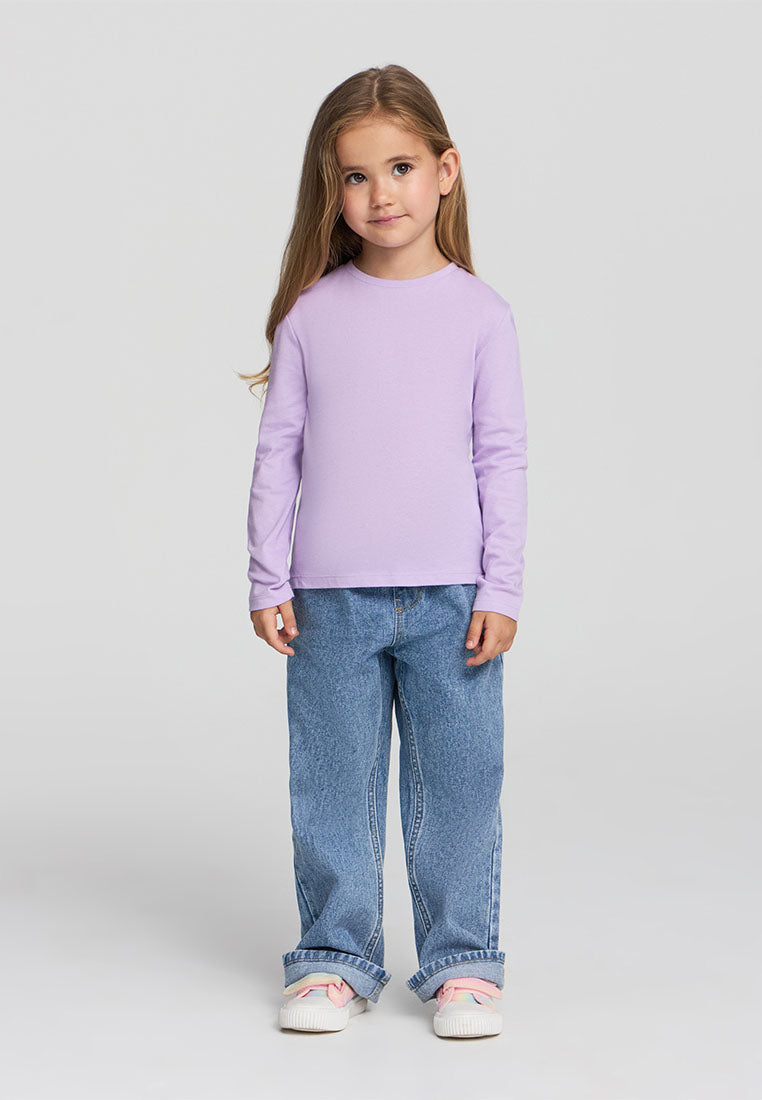 Kids Girls Long-sleeved T-shirt