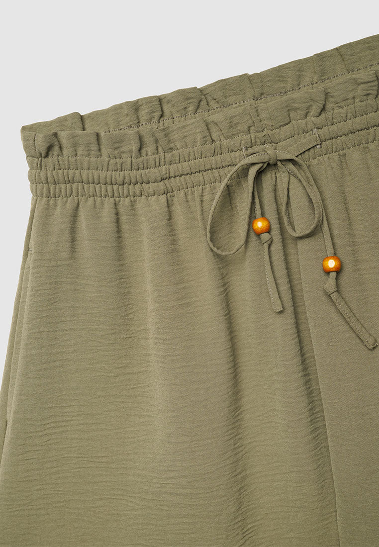 Women's Drawstring A-Line Mini Short
