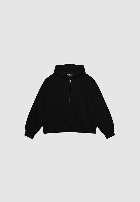 Men's Cropped Full-Zip Jacket