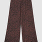 Women’s Zebra Print Wide-Leg Trousers