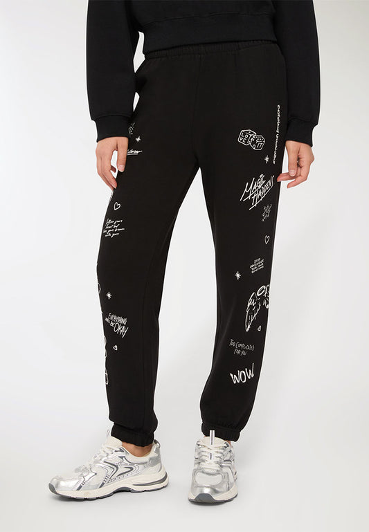 Woman Full-length gym pants