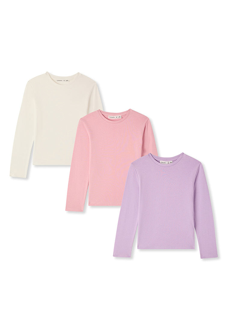 Kids Girls Long-sleeved T-shirt