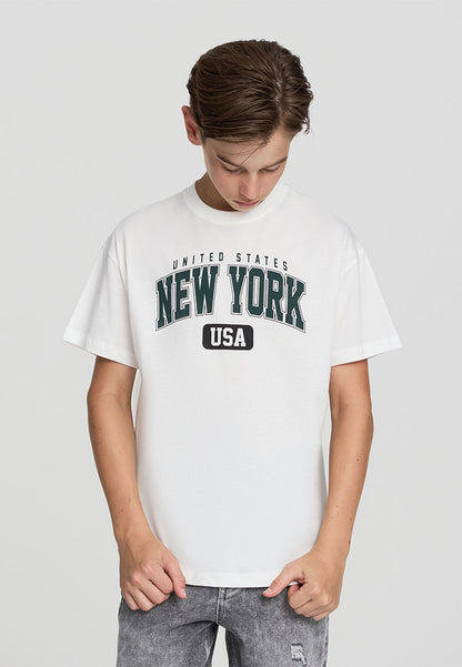 Kids Boys Short-sleeved T-shirt